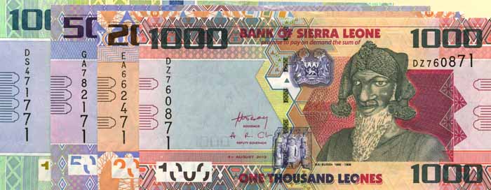 Sierra Leone P-Set - Foreign Paper Money